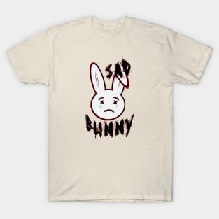 Sad Face Bunny T-Shirt